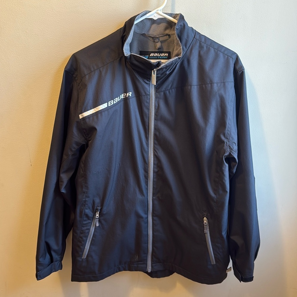 Bauer Team Flex Jacket-Black-Youth Large